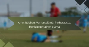 Arjen Robben: Varhaiselämä, Perhetausta, Henkilökohtainen elämä
