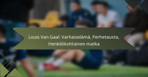 Louis Van Gaal: Varhaiselämä, Perhetausta, Henkilökohtainen matka