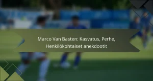 Marco Van Basten: Kasvatus, Perhe, Henkilökohtaiset anekdootit